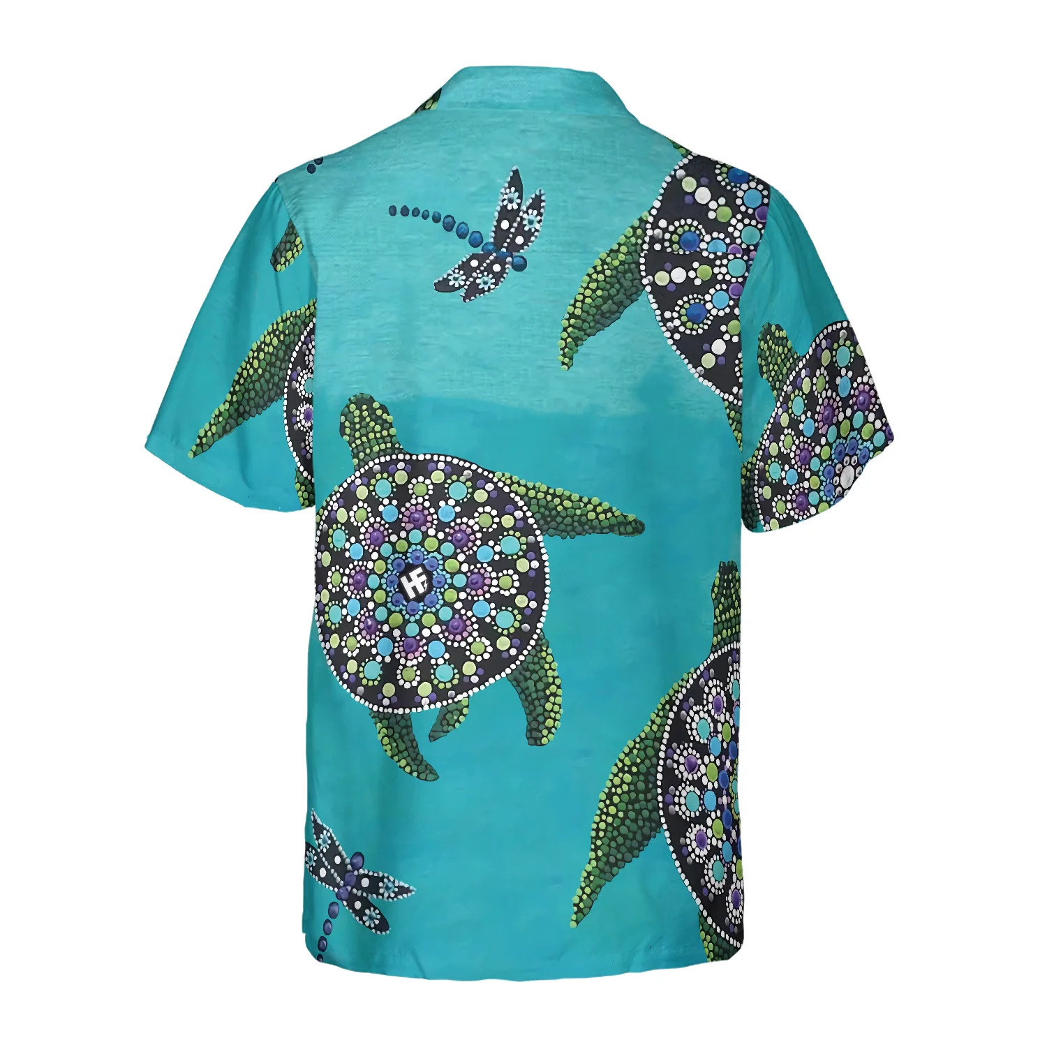 Rock Turtle Hawaiian Shirt Aloha Shirt For Men and Women