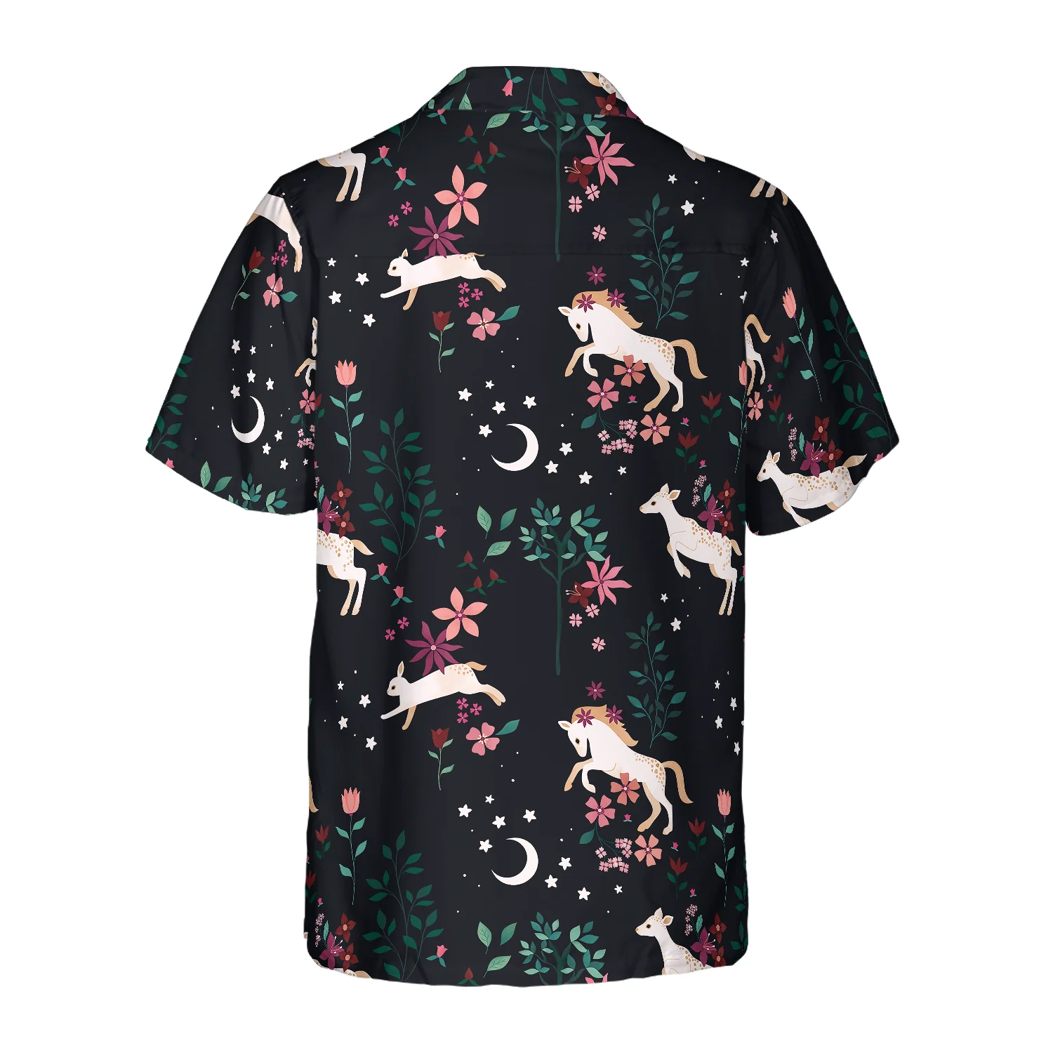 Unicorn Forest Of The Magic Hawaiian Shirt Aloha Shirt For Men and Women