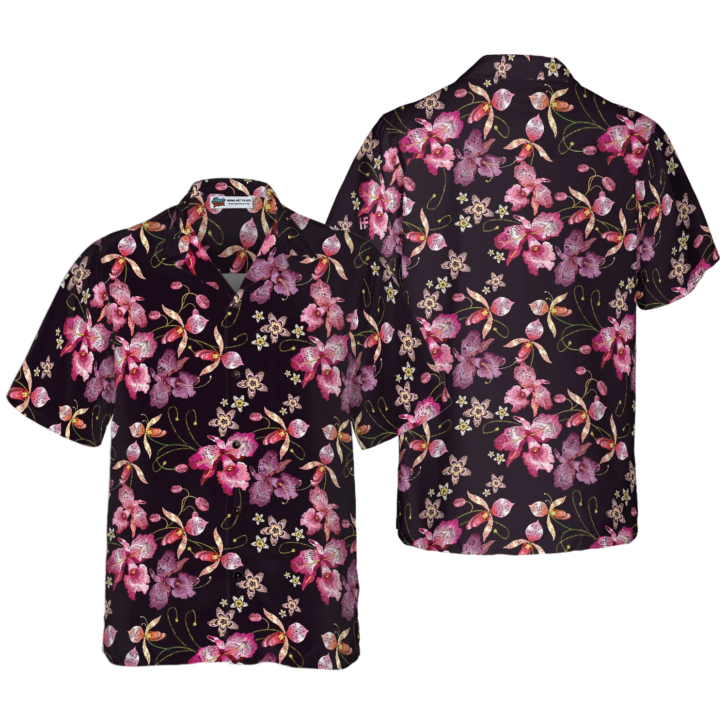 Floral Flower 16 Hawaiian Shirt Aloha Shirt For Men and Women