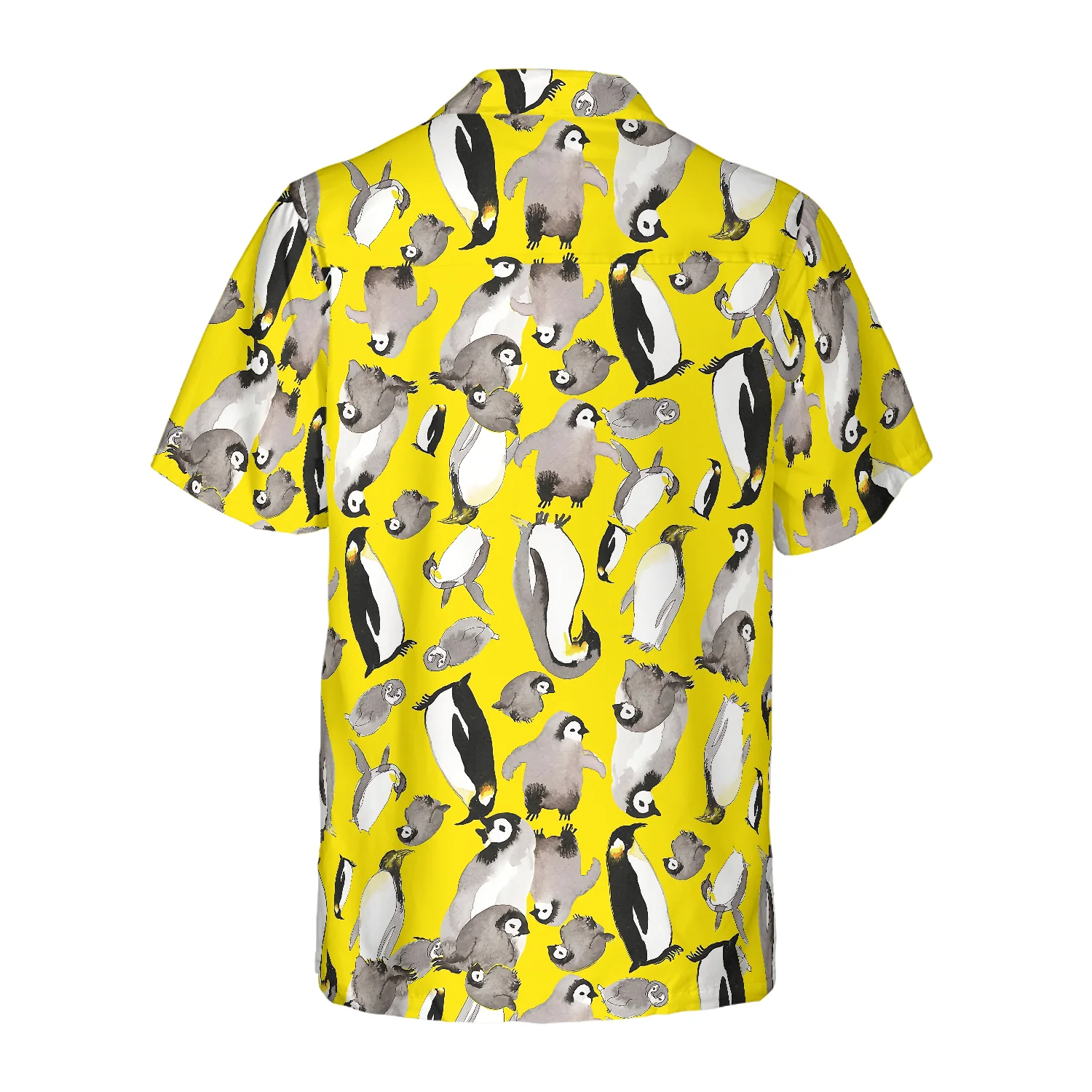 Penguin Family Hawaiian Shirt Aloha Shirt For Men and Women