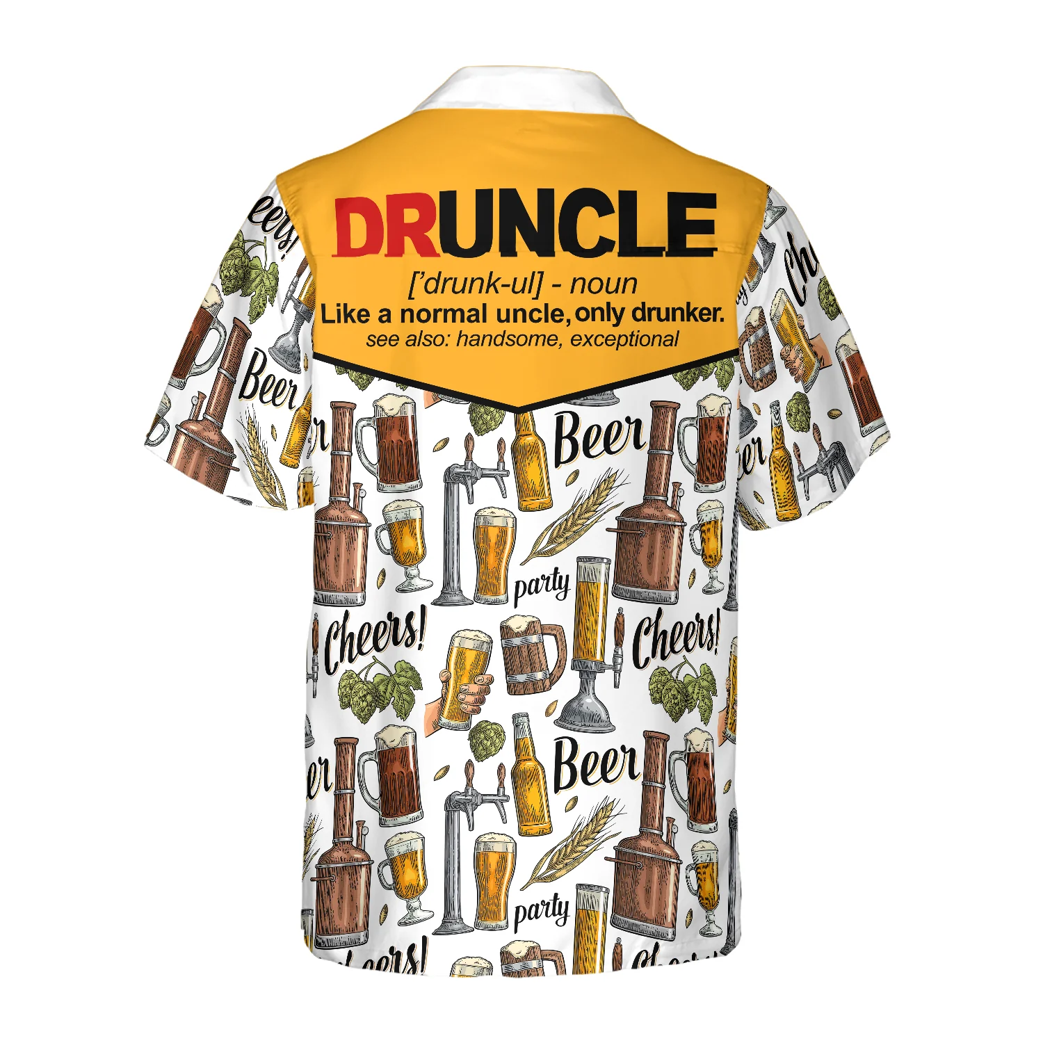 Druncle Hawaiian Shirt Aloha Shirt For Men and Women