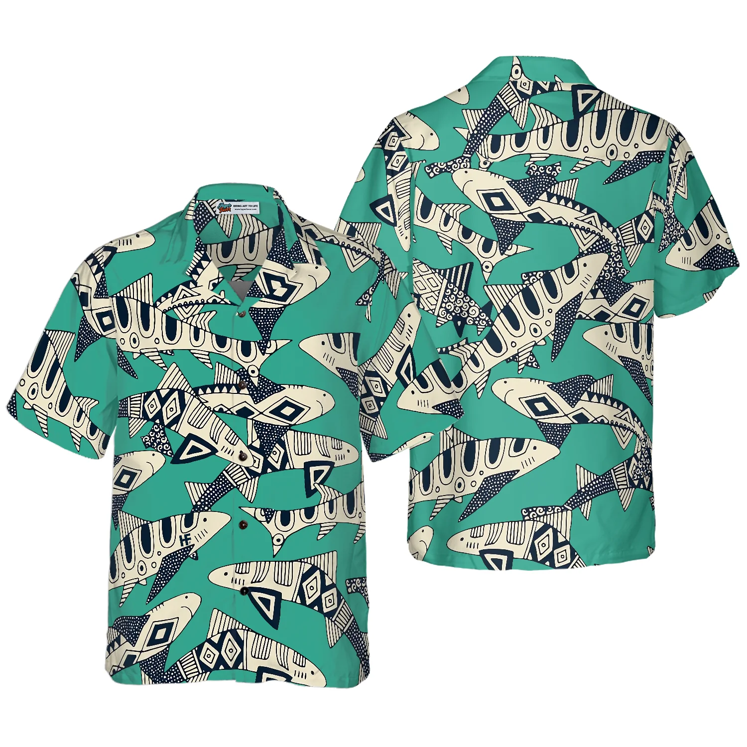 Shark Of The Ocean Hawaiian Shirt Aloha Shirt For Men and Women