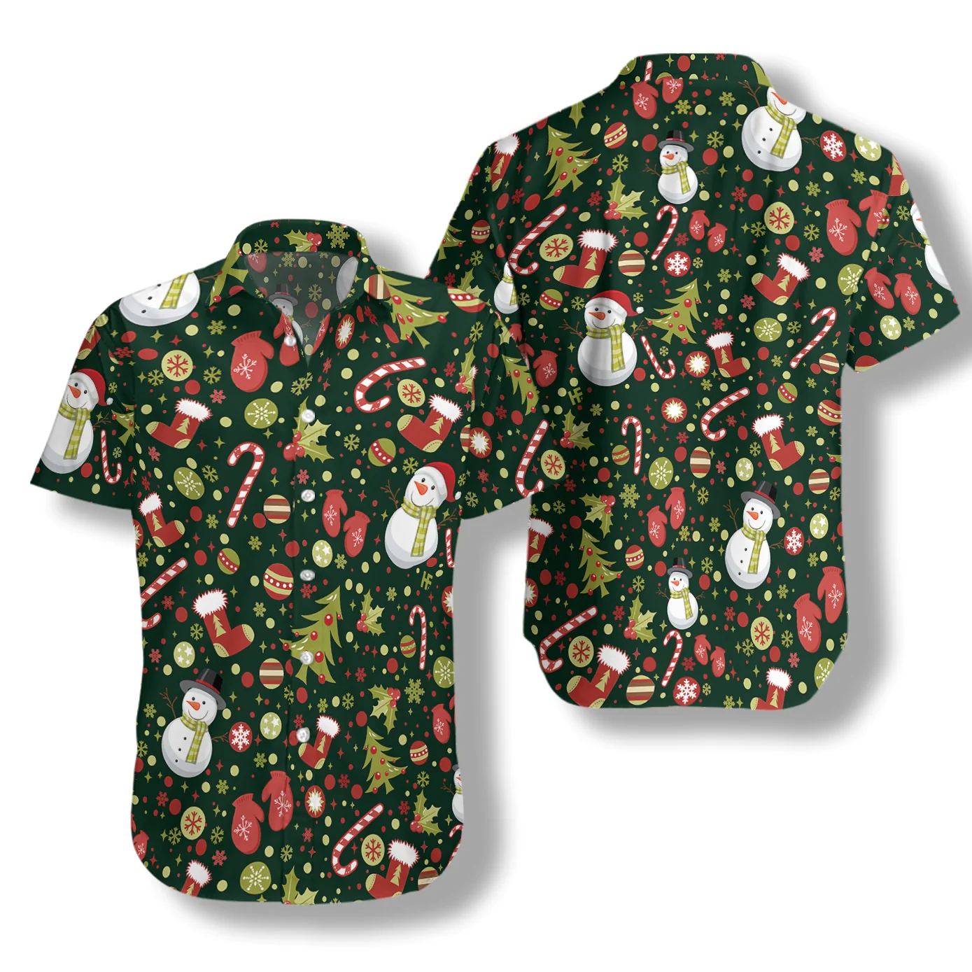 Merry Christmas Pattern 7 Hawaiian Shirt Aloha Shirt For Men and Women