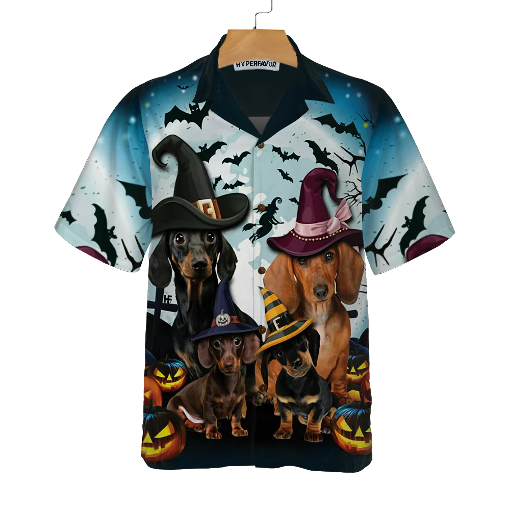 We Are Ready To Go Trick Or Treat Dog Halloween Hawaiian Shirt Funny Halloween Shirt  Women Aloha Shirt For Men and Women