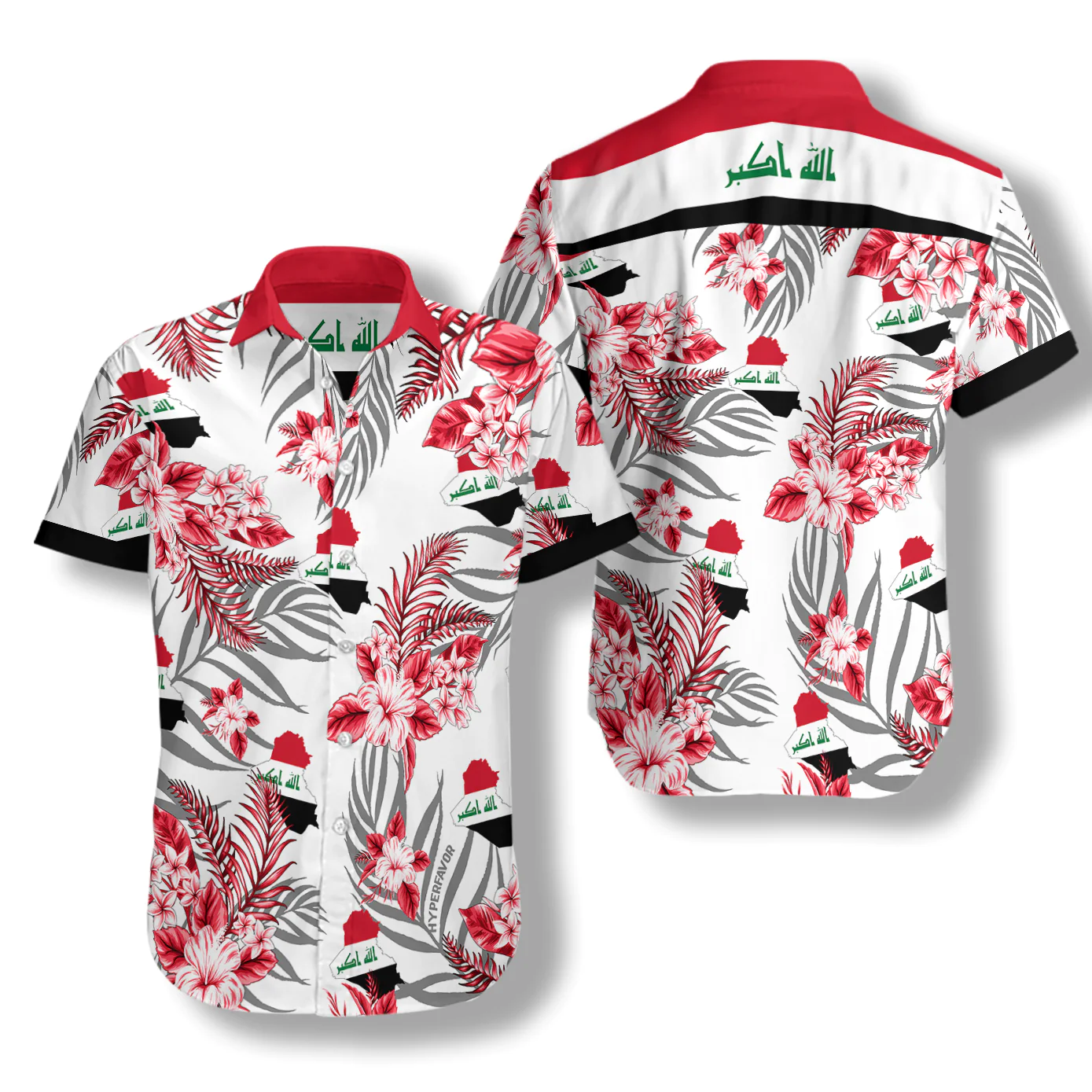 Iraq Proud Hawaiian Shirt Aloha Shirt For Men and Women