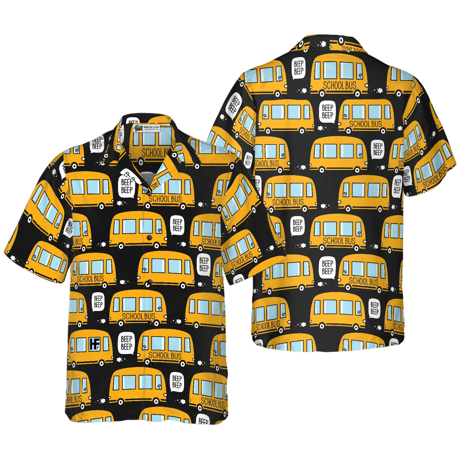 School Bus Driver Hawaiian Shirt Aloha Shirt For Men and Women