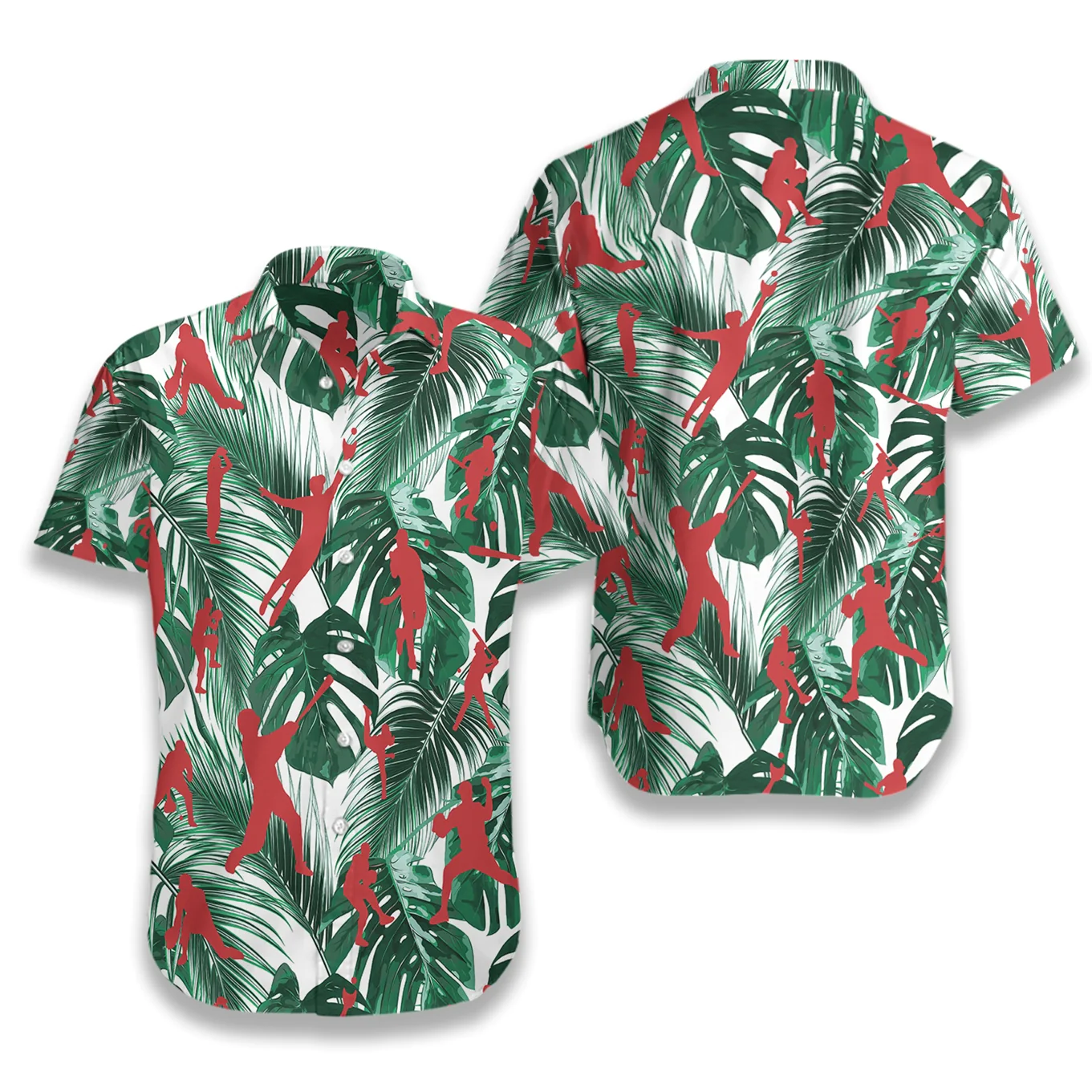 Baseball Hawaiian Shirt Aloha Shirt For Men and Women