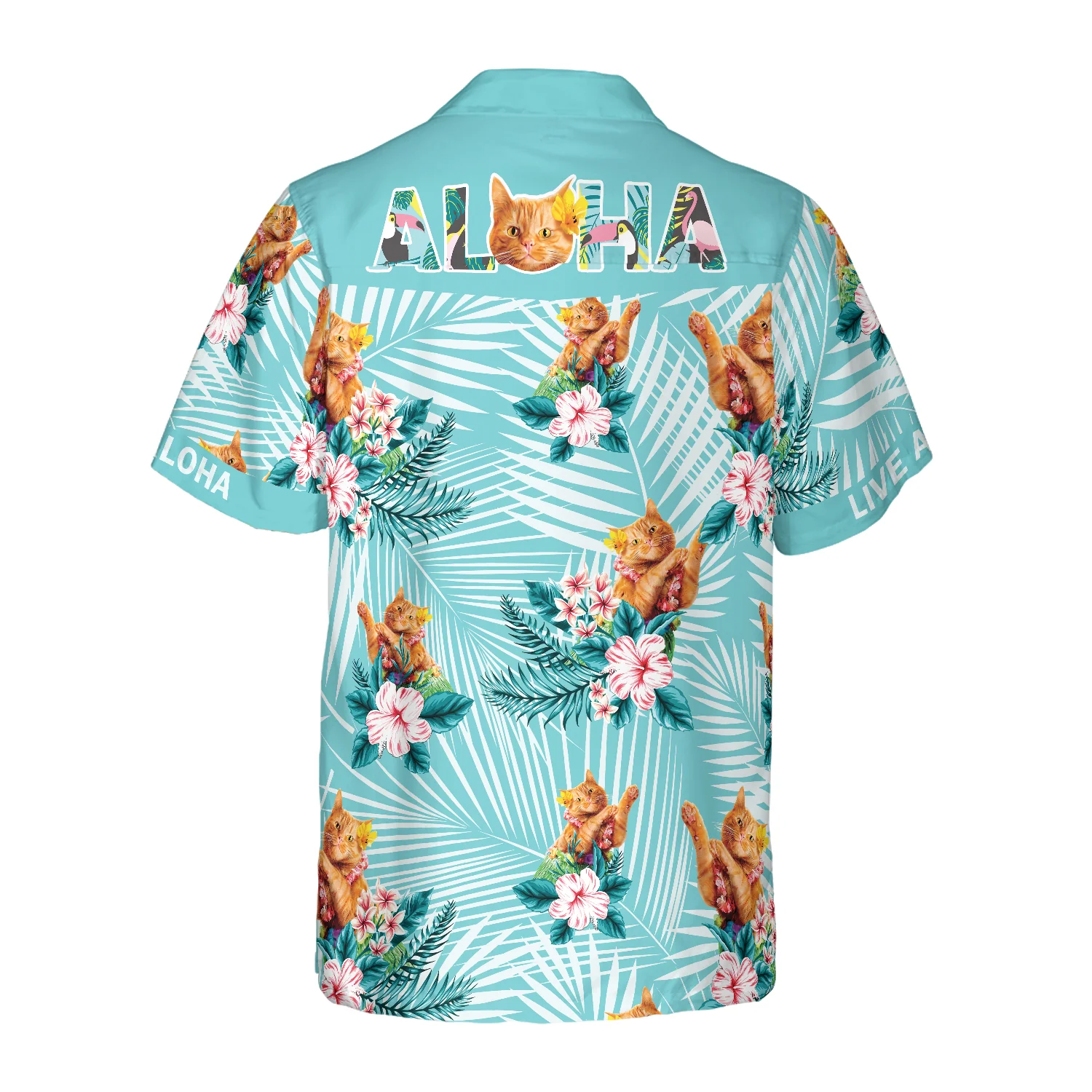 Cat Aloha Hawaiian Shirt Aloha Shirt For Men and Women