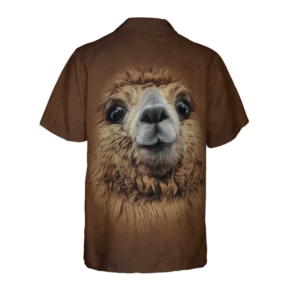 Alpaca Lover Hawaiian Shirt Funny Alpaca Shirt  Women Aloha Shirt For Men and Women