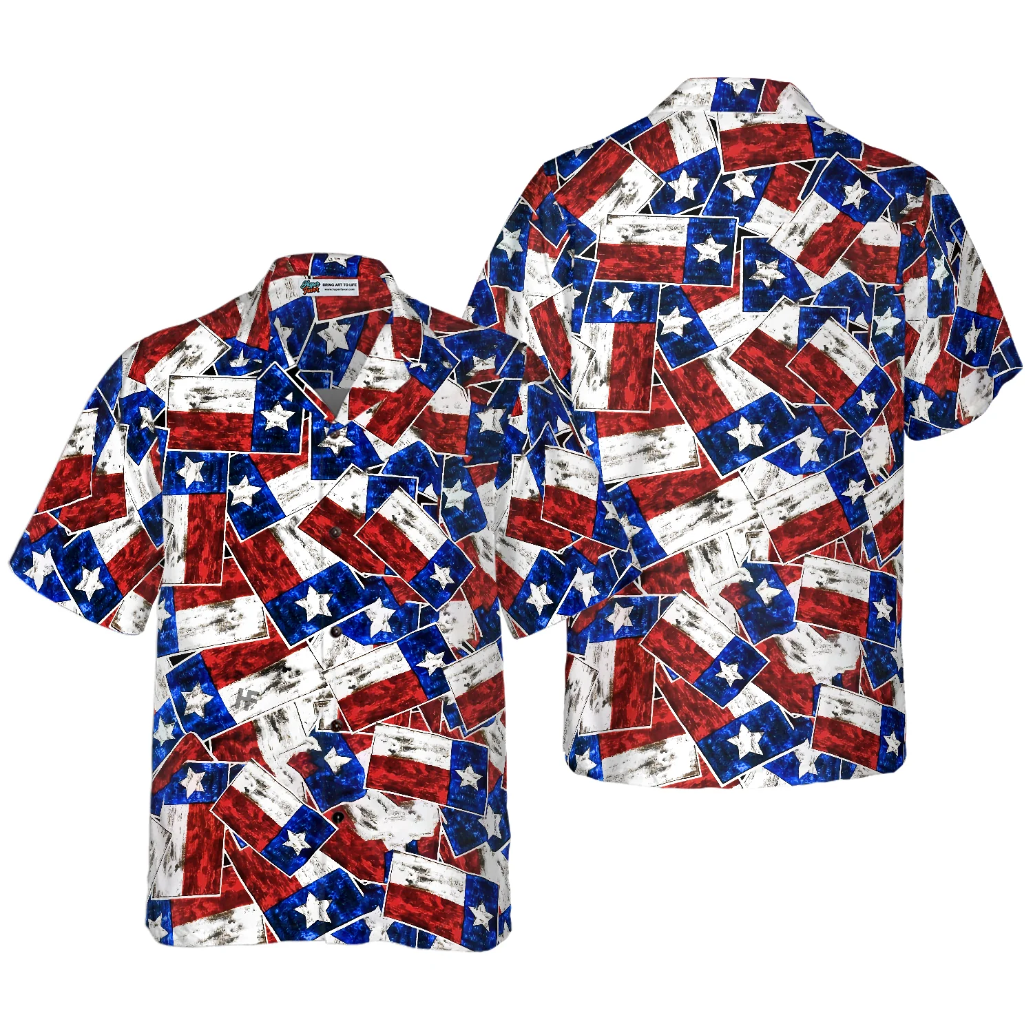 Texas Pattern Hawaiian Shirt 3 Aloha Shirt For Men and Women