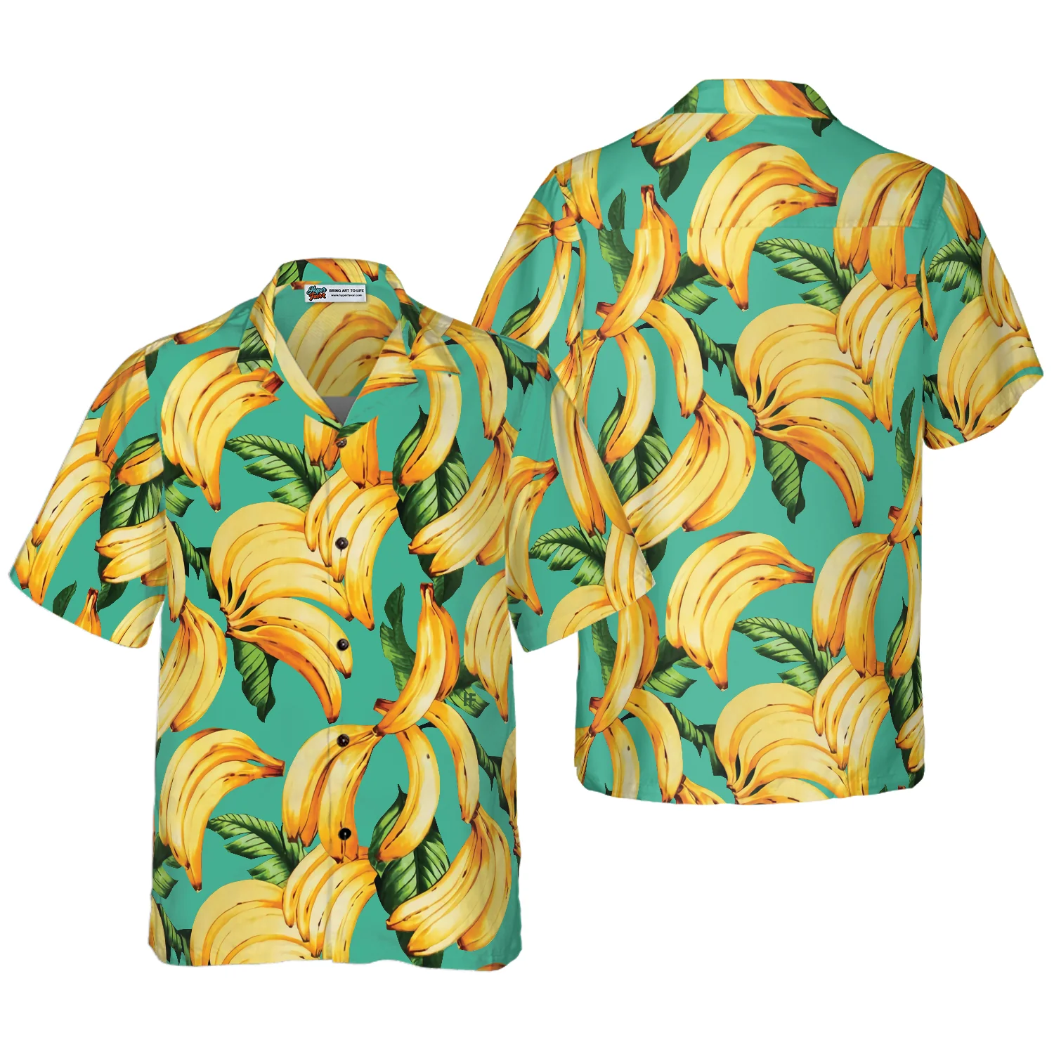 Summer Aloha Banana Shirt Hawaiian Shirt Aloha Shirt For Men and Women