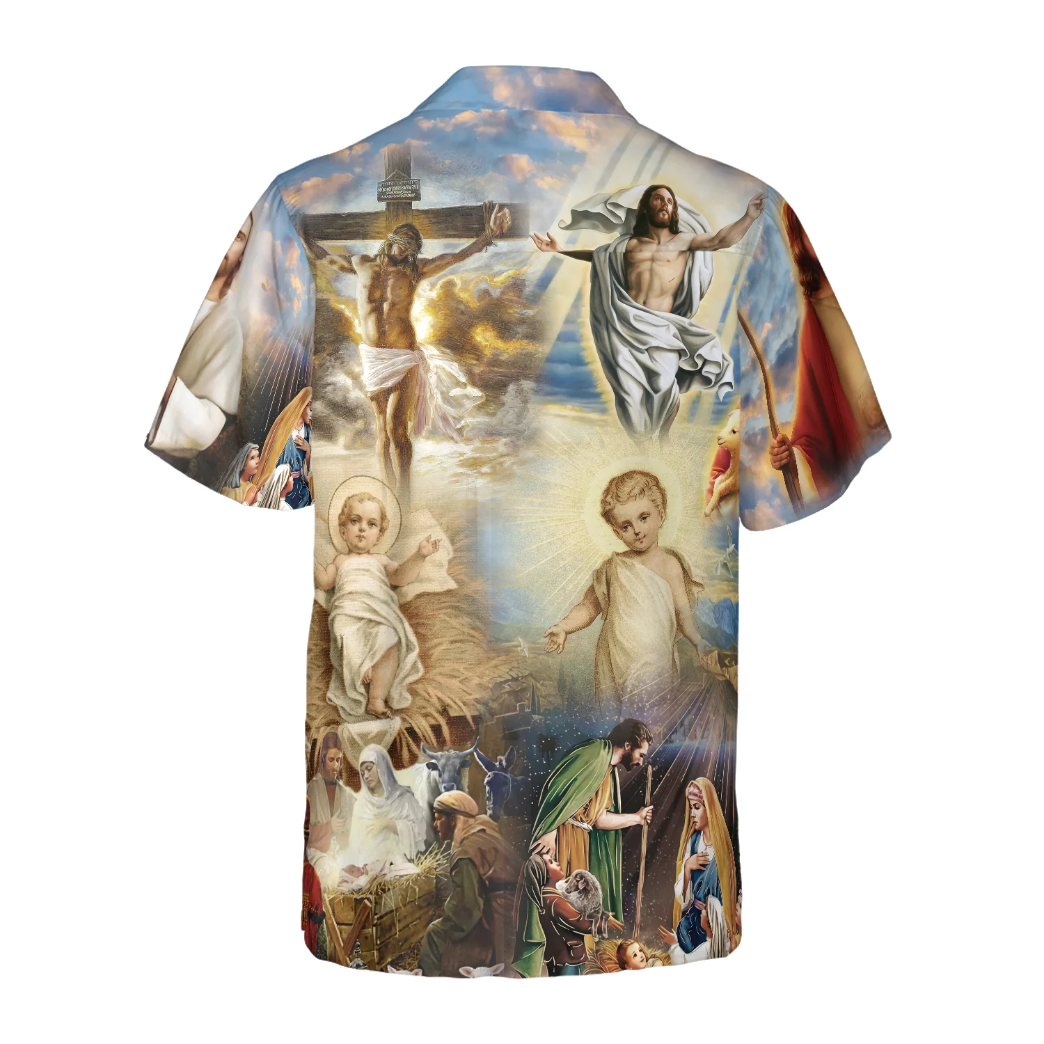 The Life of Jesus Hawaiian Shirt Aloha Shirt For Men and Women