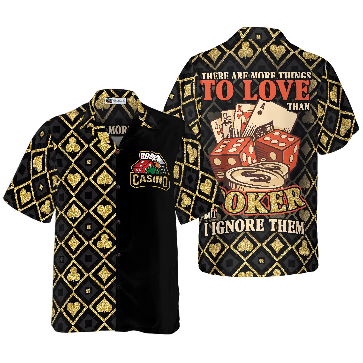 There Are More Things To Love Than Poker Shirt Hawaiian Shirt Aloha Shirt For Men and Women