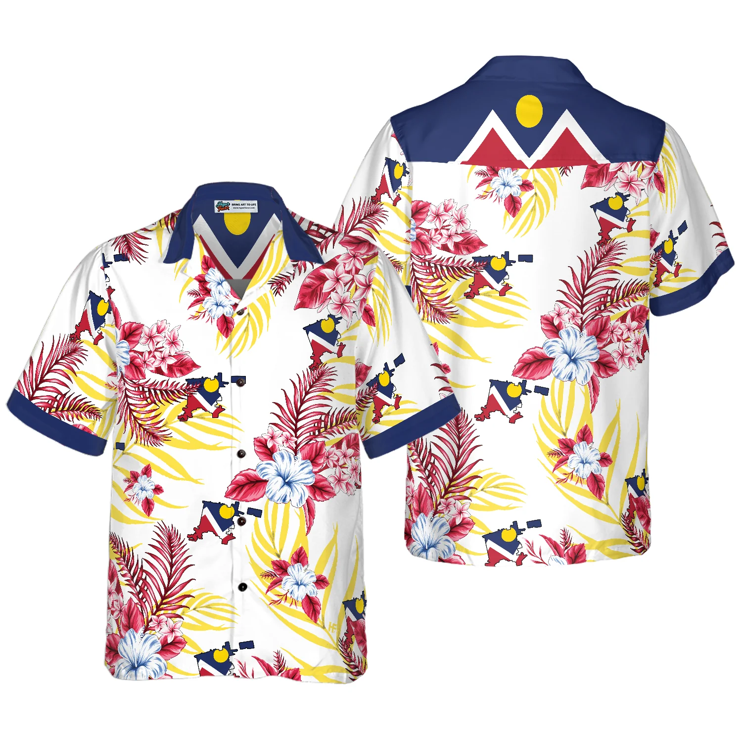 Denver Proud Hawaiian Shirt Aloha Shirt For Men and Women