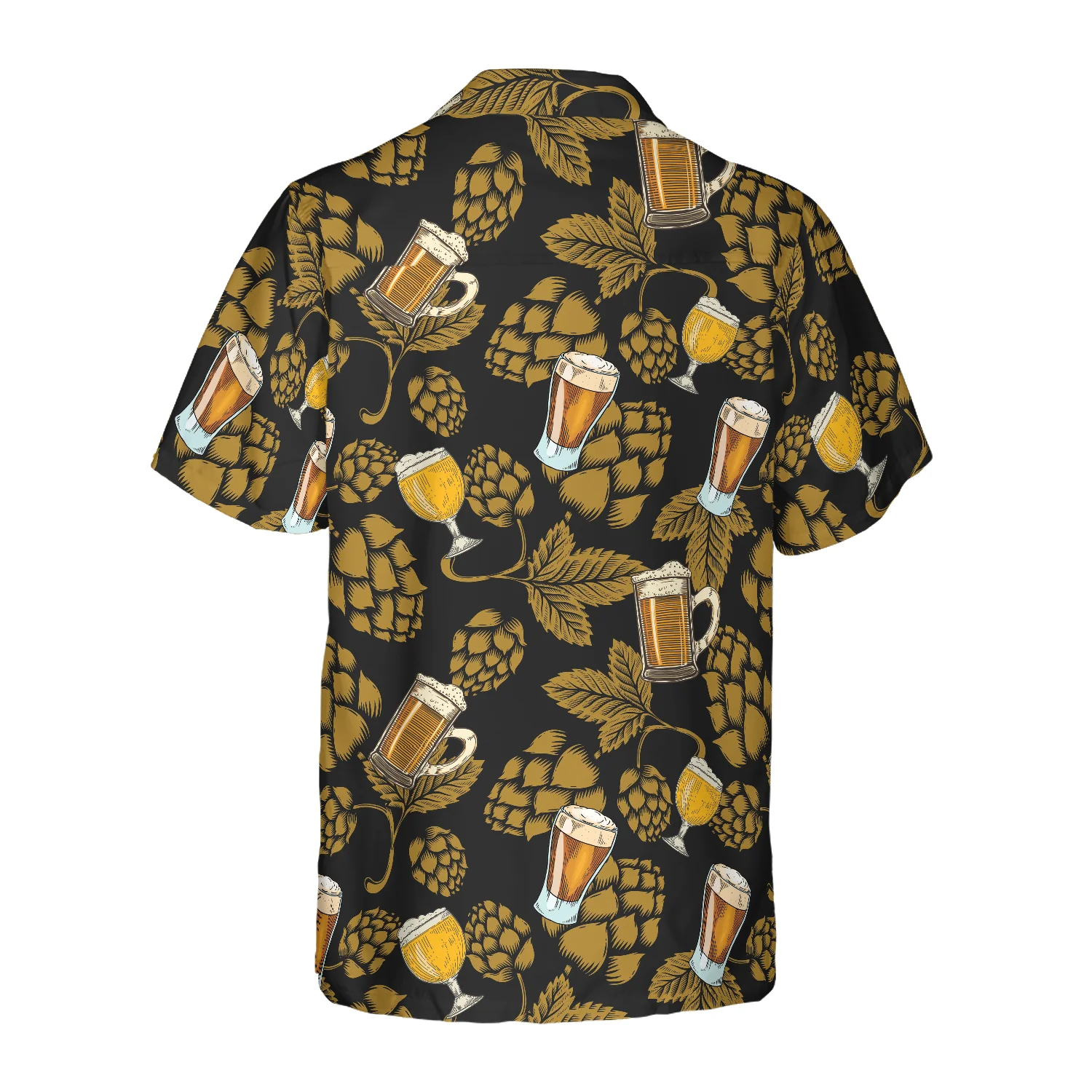 Hop Cones Beer Glass V1 Hawaiian Shirt Aloha Shirt For Men and Women