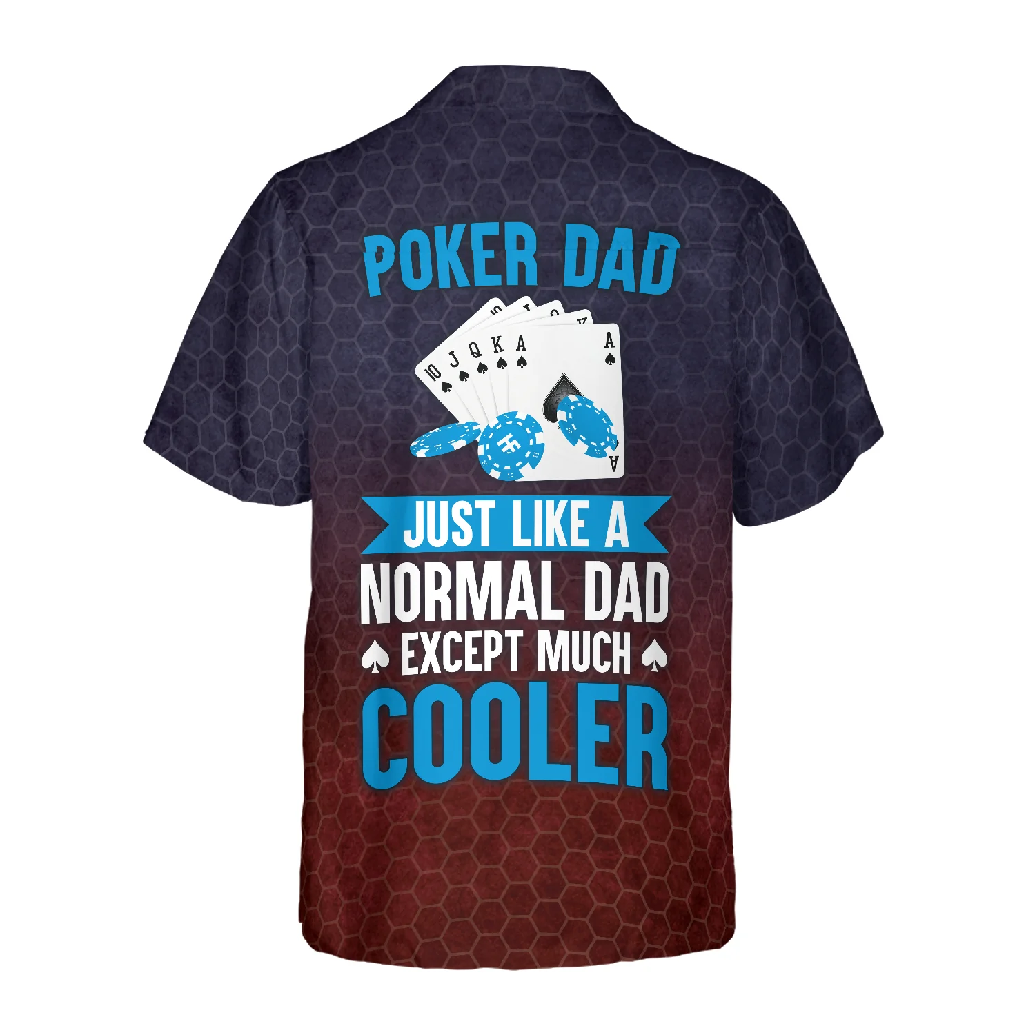 Poker Dad Hawaiian Shirt Aloha Shirt For Men and Women