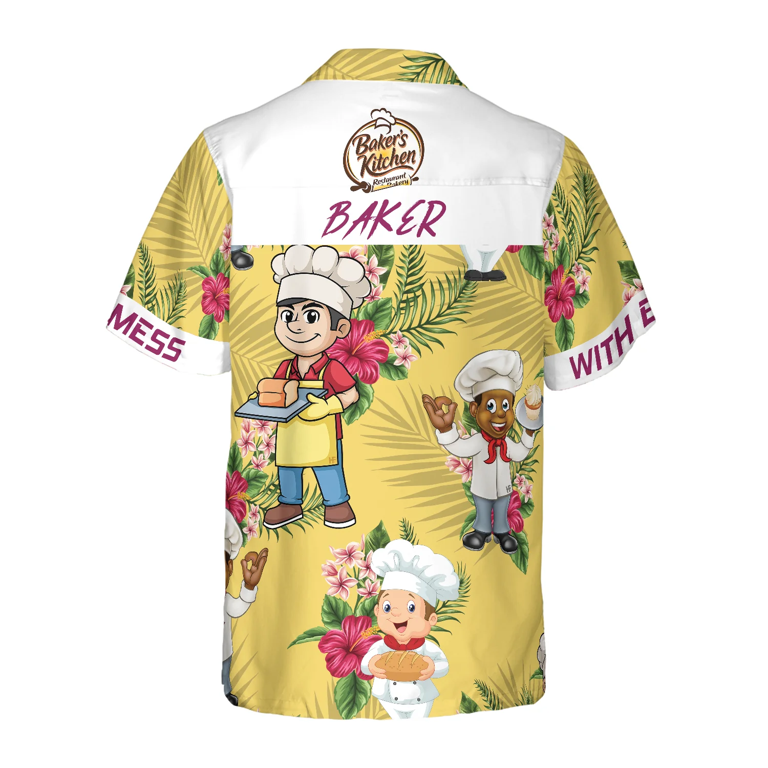 Dont Mess With Baker Hawaiian Shirt Aloha Shirt For Men and Women