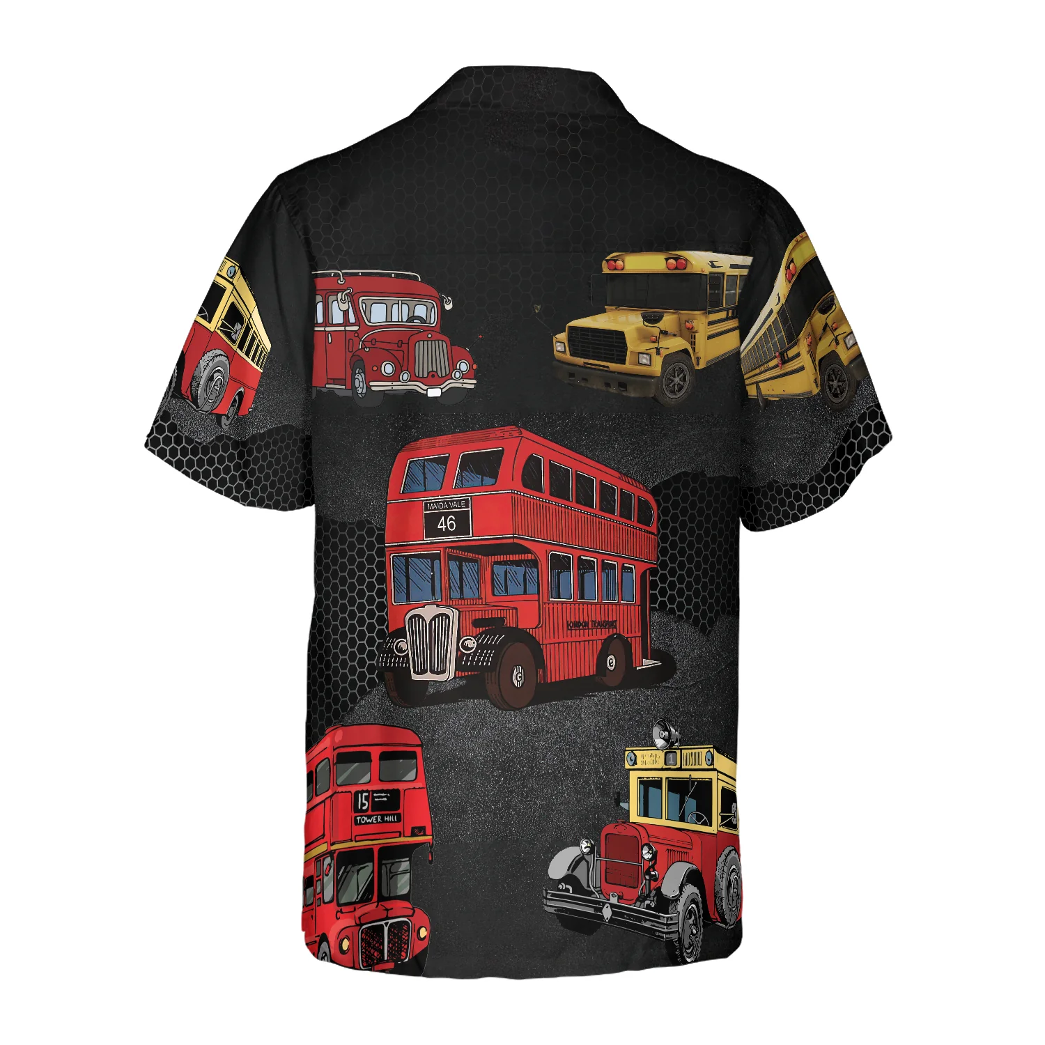 Im Driving At Night Bus Driver Hawaiian Shirt Aloha Shirt For Men and Women