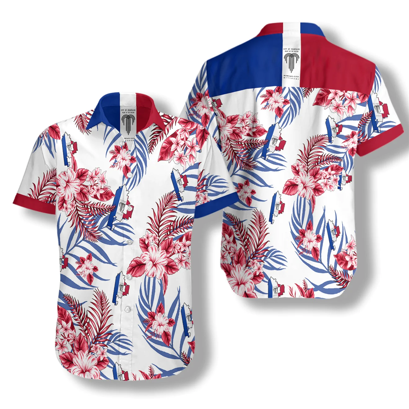 Kansas City Proud Hawaiian Shirt Aloha Shirt For Men and Women