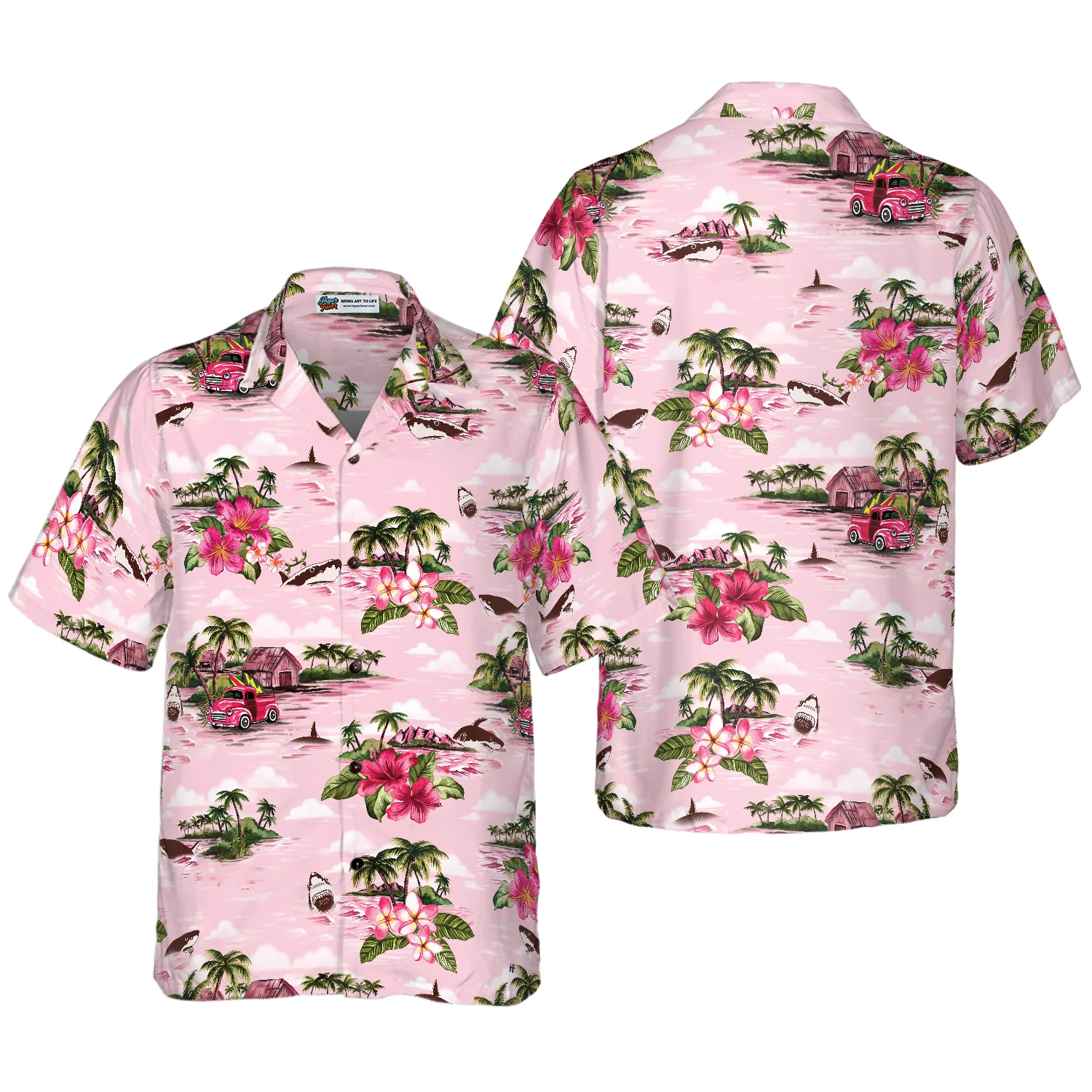 Shark 04 Hawaiian Shirt Aloha Shirt For Men and Women