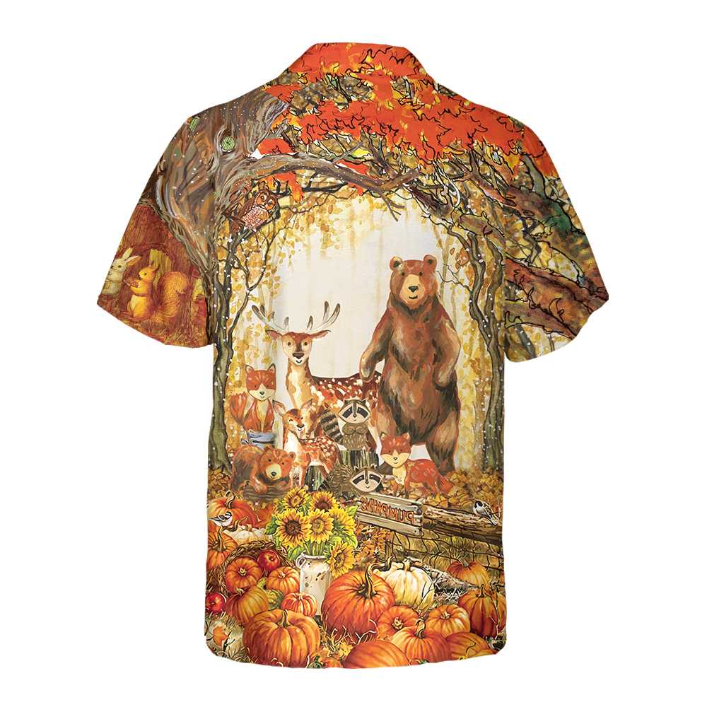 A Greatful Thanksgiving Hawaiian Shirt Fall Thanksgiving Shirt Gift For Thanksgiving Day Aloha Shirt For Men and Women