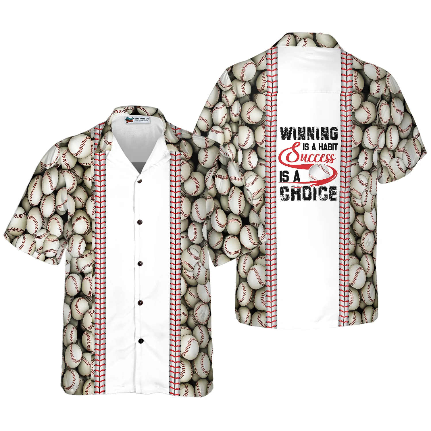 Winning Is A Habit Success Is A Choice Hawaiian Shirt Aloha Shirt For Men and Women