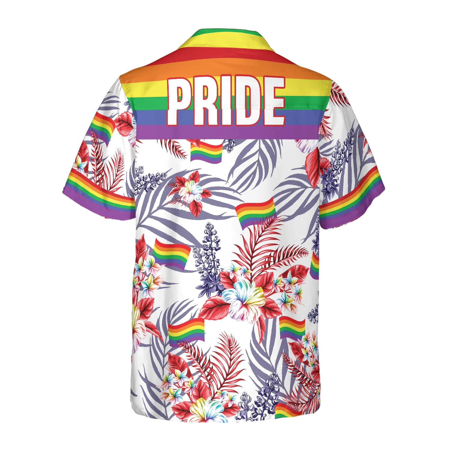 Pride LGBT Bluebonnet Hawaiian Shirt Aloha Shirt For Men and Women