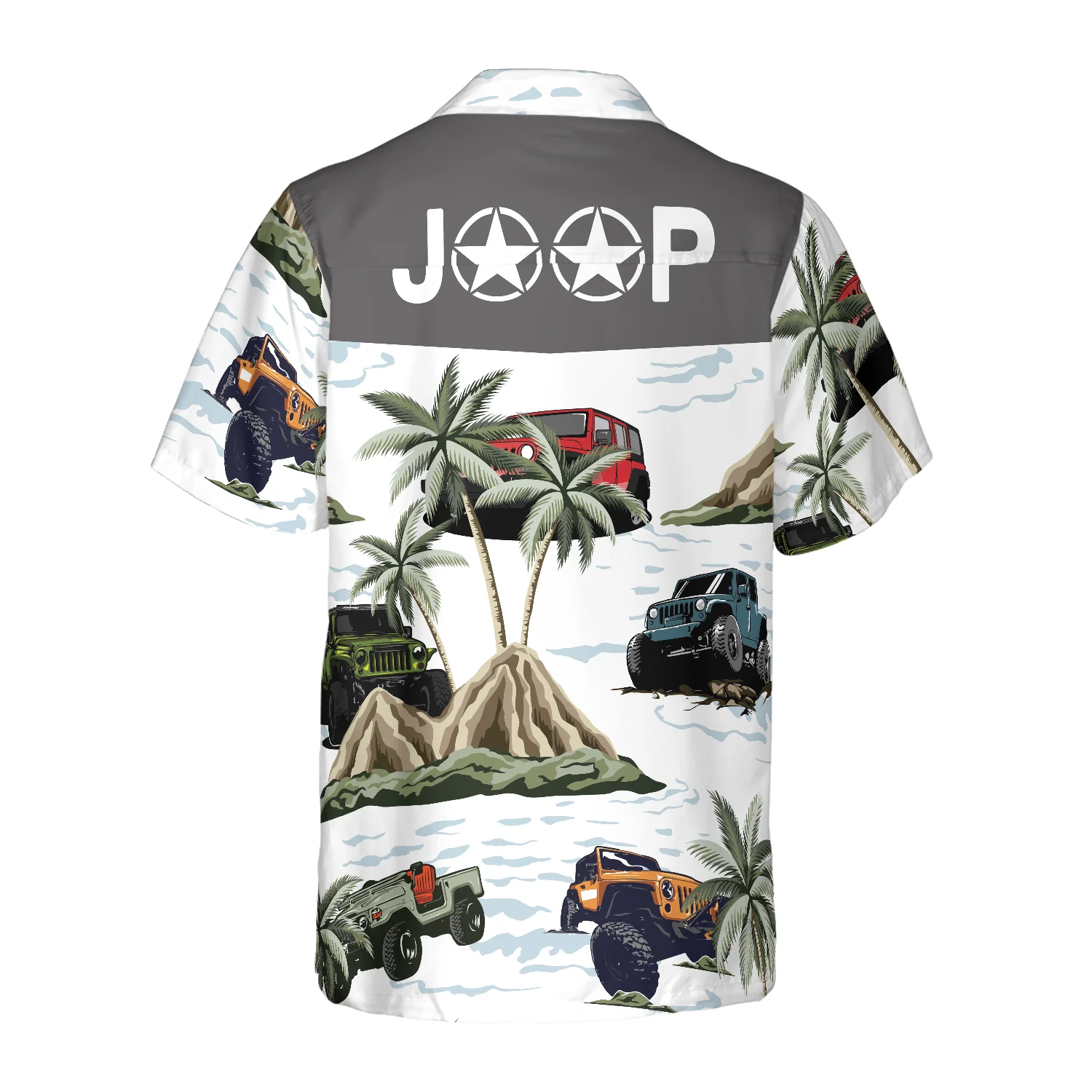 Jeep Car Palm Tree Hawaiian Shirt Aloha Shirt For Men and Women