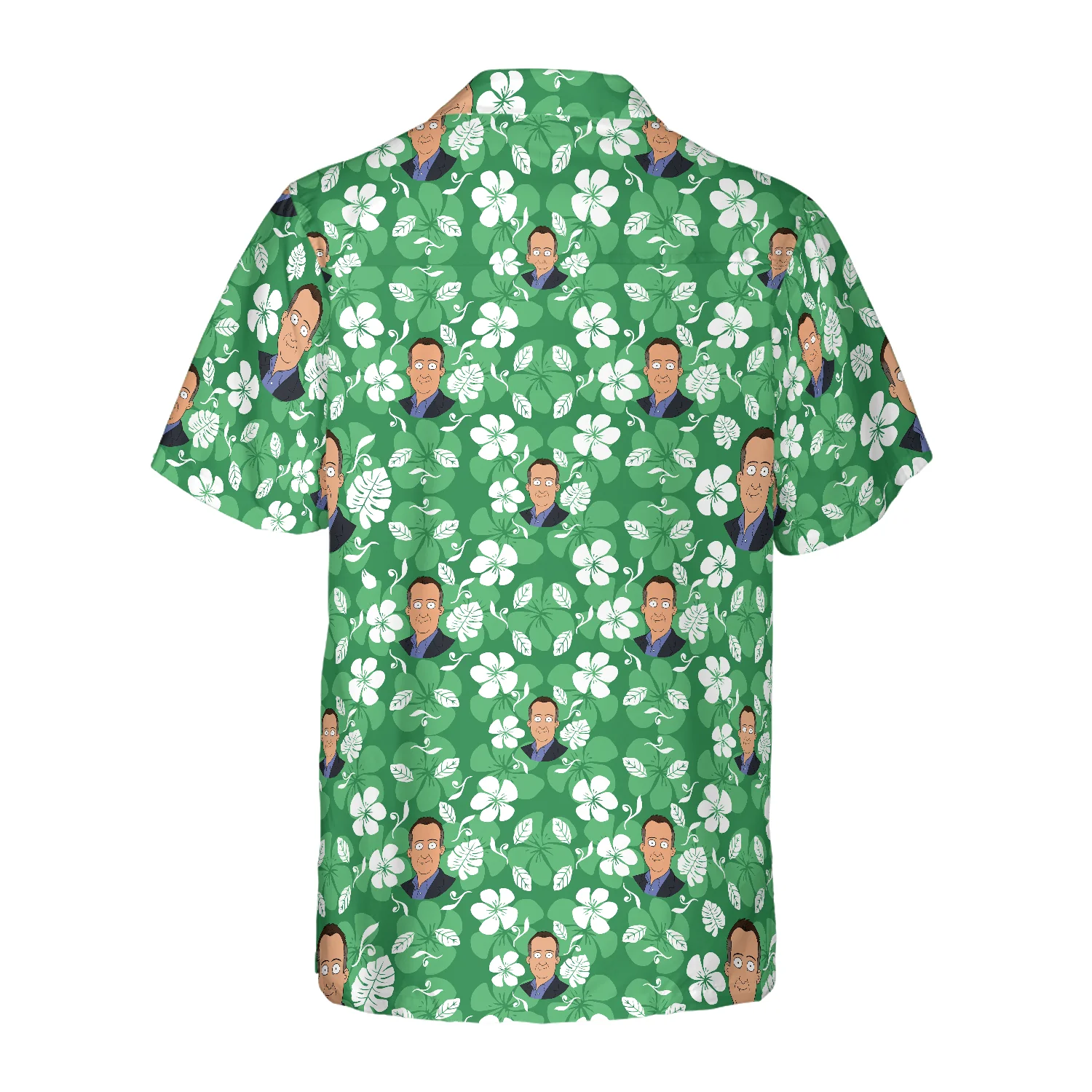 Sam Flowers Pattern Hawaiian Shirt Aloha Shirt For Men and Women