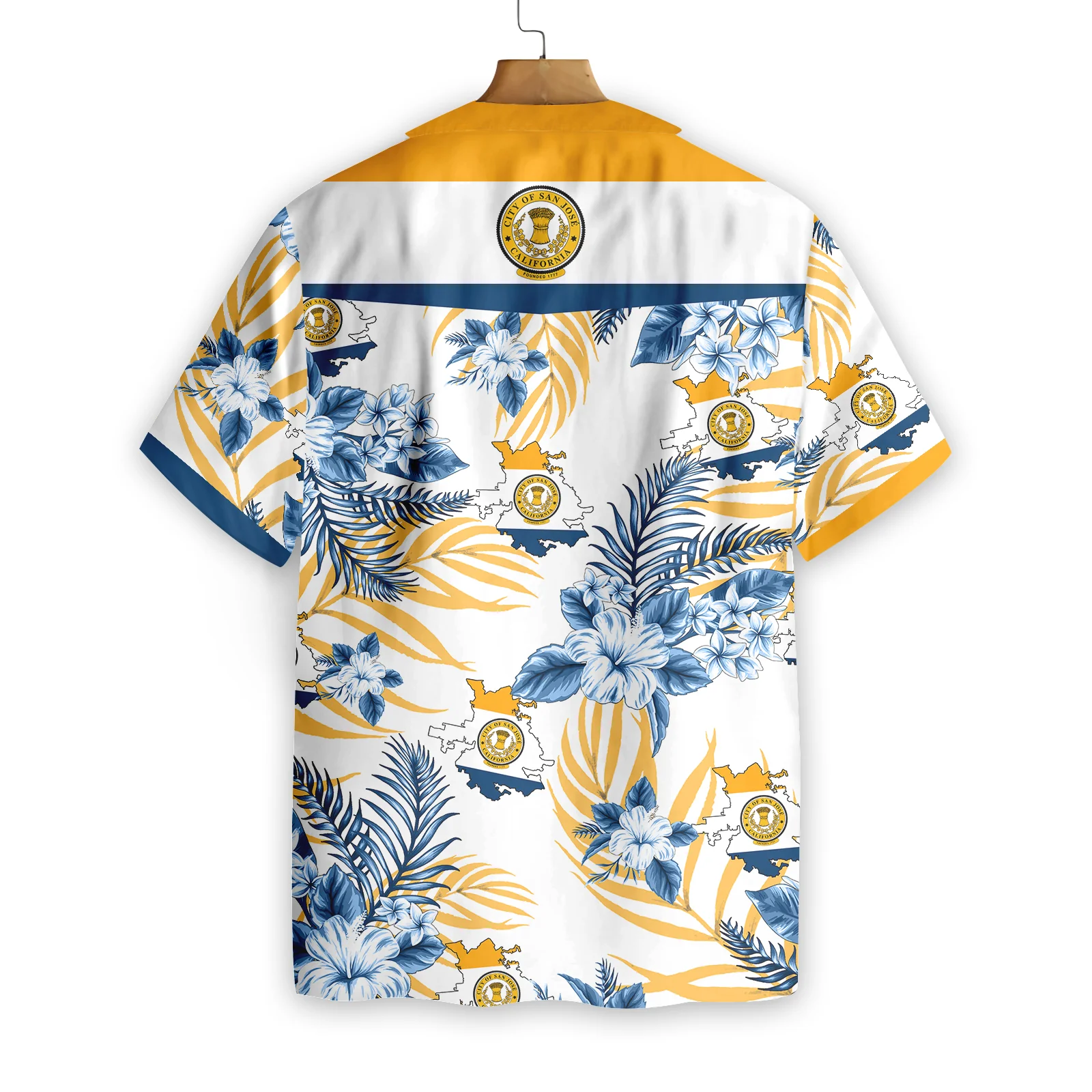 San Jose Proud Hawaiian Shirt Aloha Shirt For Men and Women