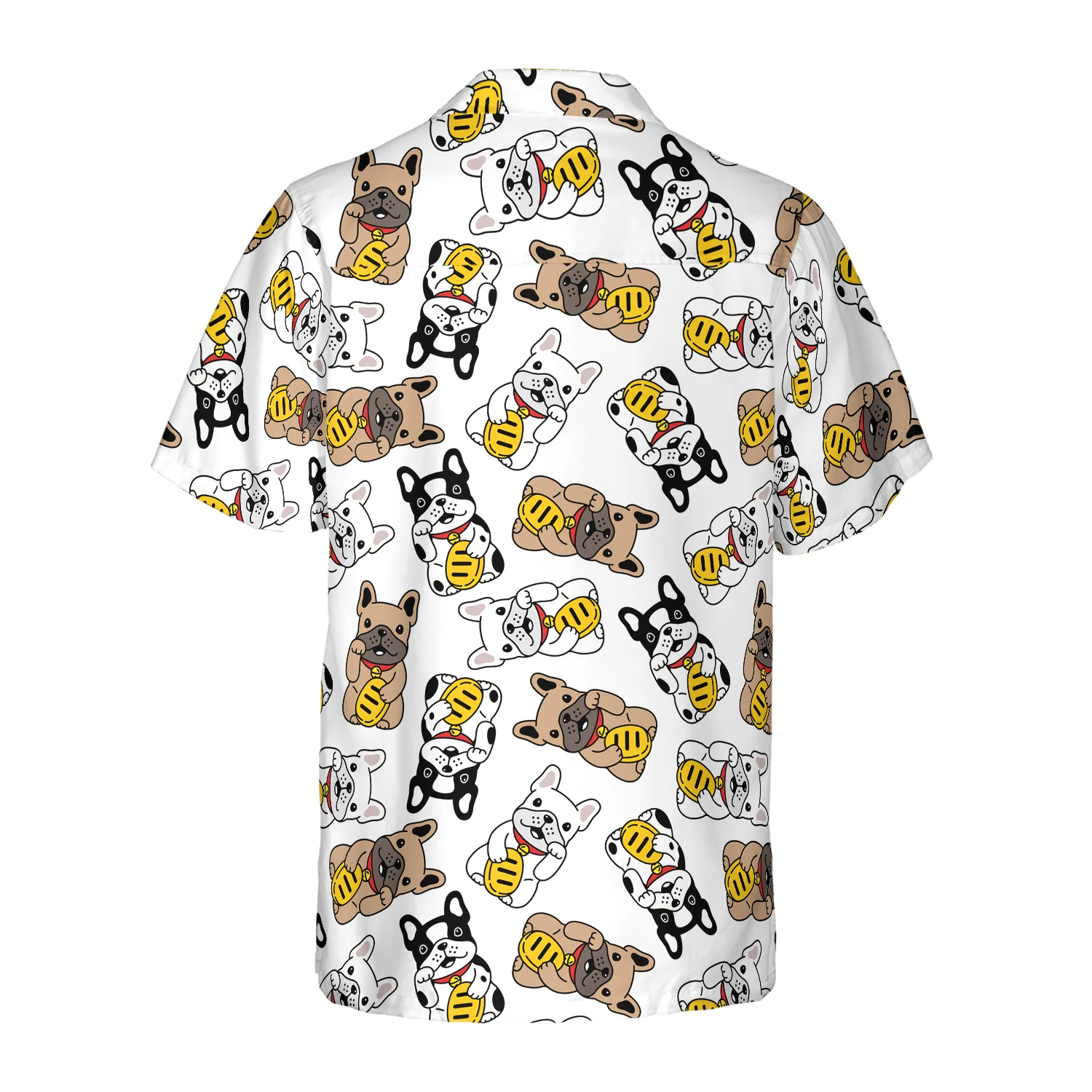 Lucky Bulldog Shirt Hawaiian Shirt Aloha Shirt For Men and Women