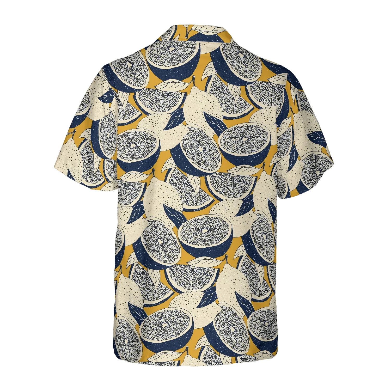 Summer Lemon Vintage Style Hawaiian Shirt Aloha Shirt For Men and Women