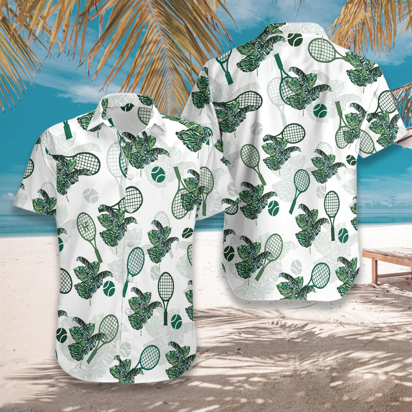 Tropical Tennis 2 Hawaiian Shirt Aloha Shirt For Men and Women