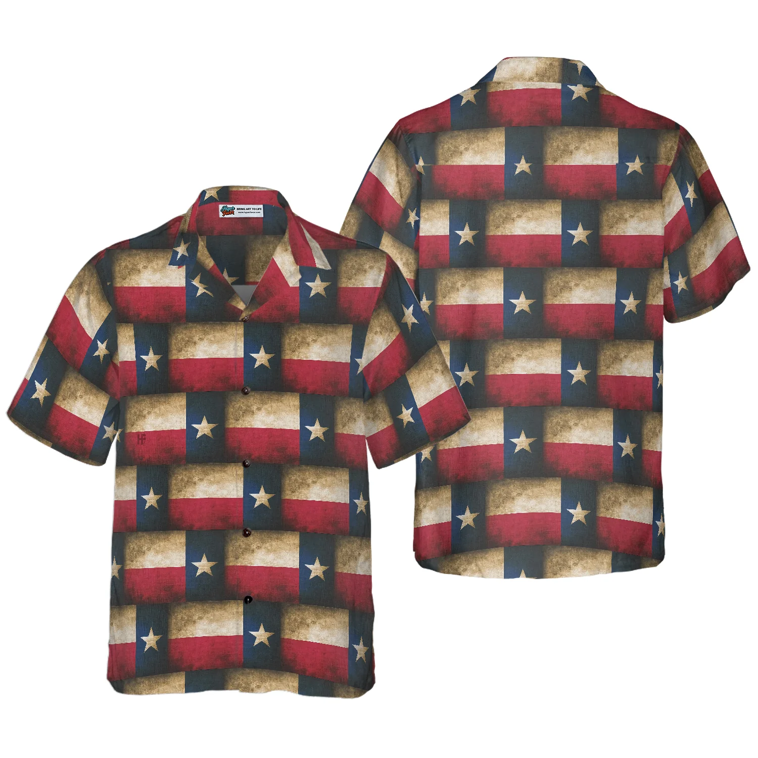 Texas Pattern Hawaiian Shirt 2 Aloha Shirt For Men and Women