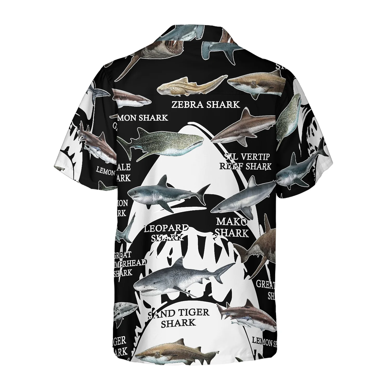 Sharks Of The World Hawaiian Shirt Aloha Shirt For Men and Women