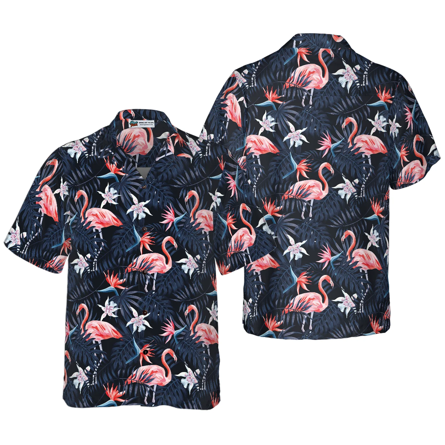 Flamingo 10 Hawaiian Shirt Aloha Shirt For Men and Women