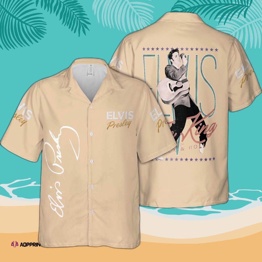 80s Style The King Elvis Presley Trending Hawaiian Shirt