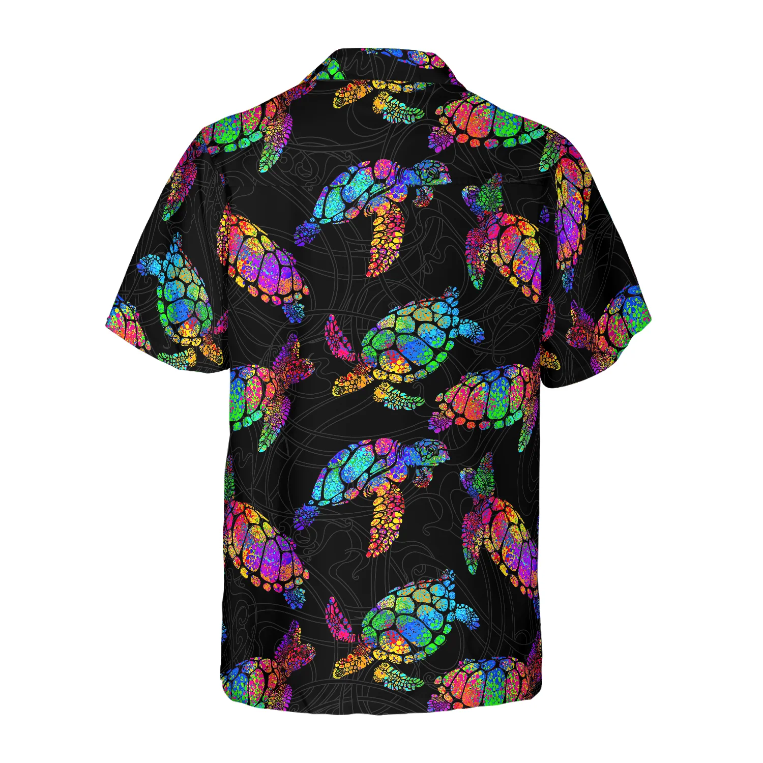 Boho Style Sea turtle Hawaiian Shirt Aloha Shirt For Men and Women