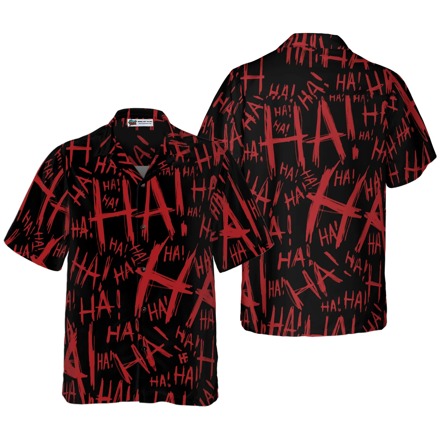 Scary Laugh For Halloween V2 Hawaiian Shirt Aloha Shirt For Men and Women