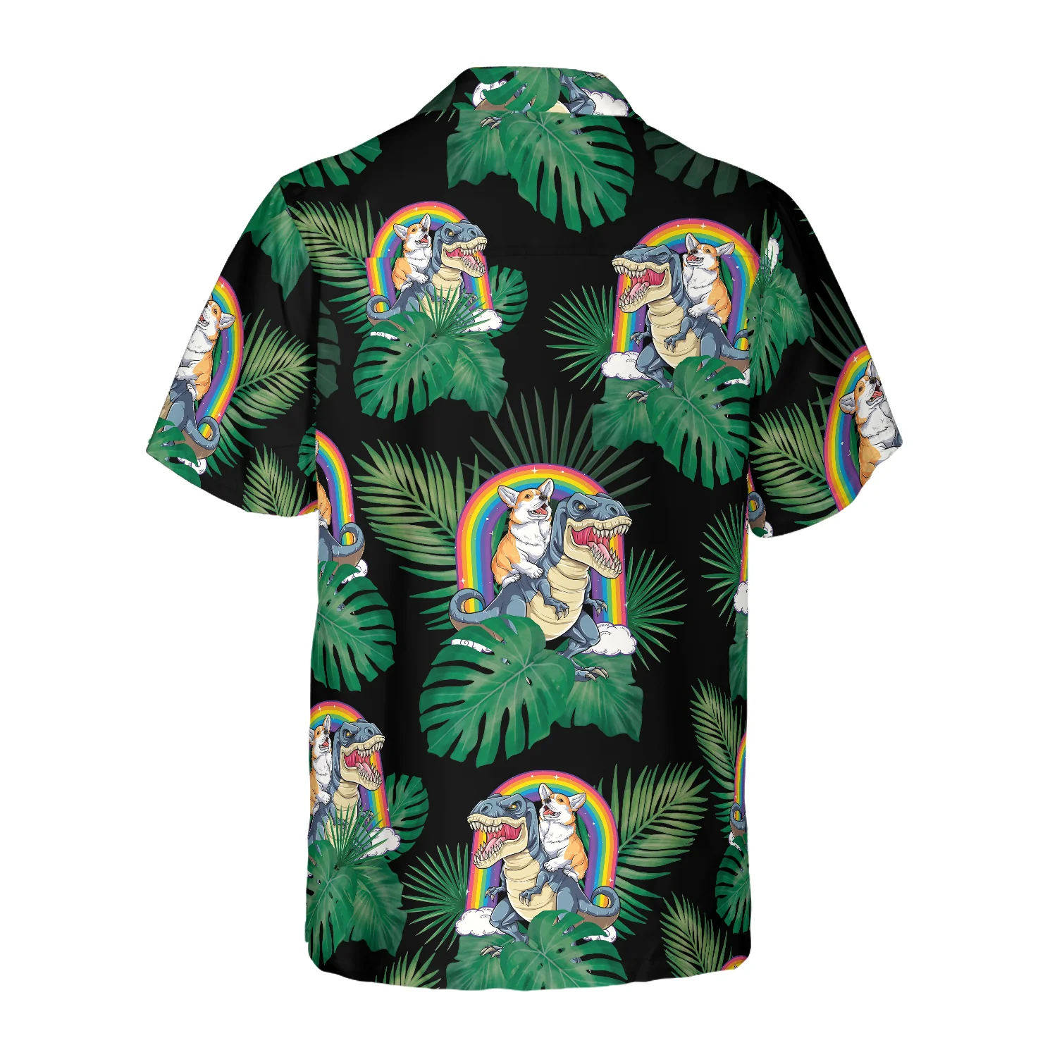 Corgi The Predator Hawaiian Shirt Aloha Shirt For Men and Women