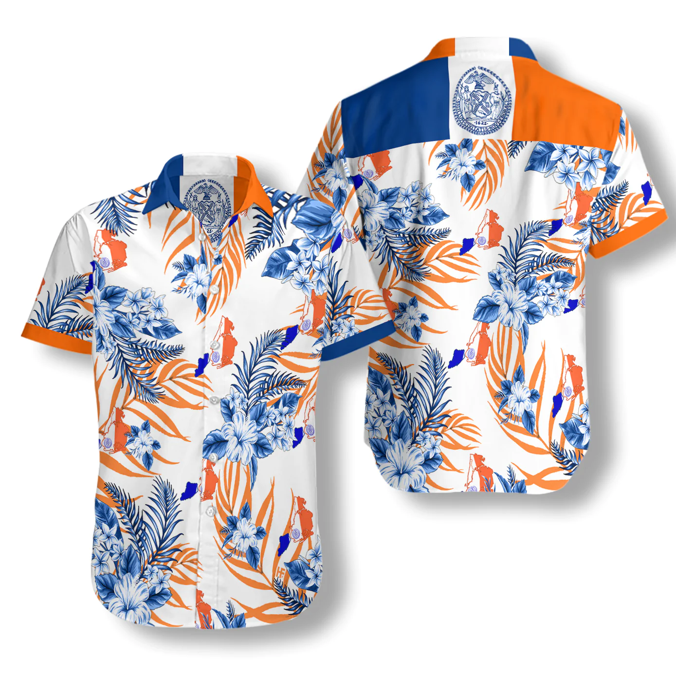 New York City Proud Hawaiian Shirt Aloha Shirt For Men and Women