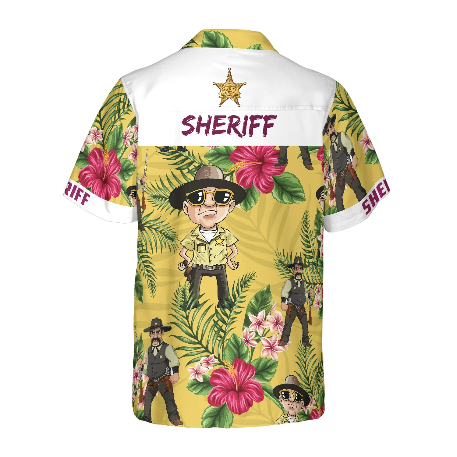 Proud Sheriff Hawaiian Shirt Aloha Shirt For Men and Women