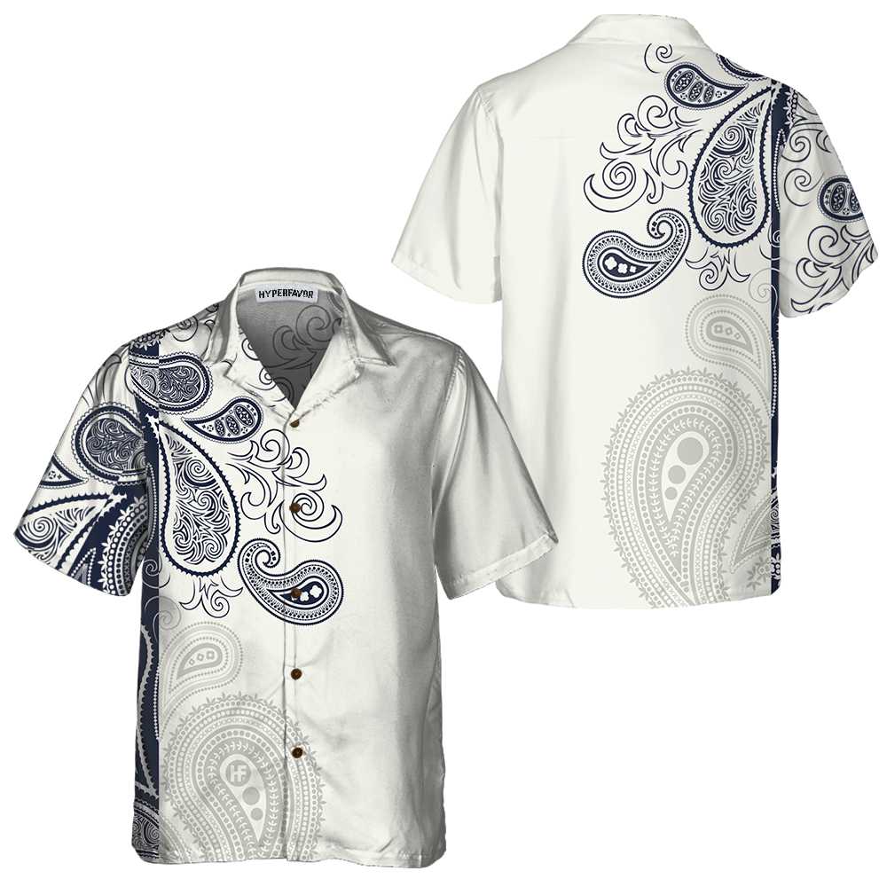 Paisley Abstract Pattern Hawaiian Shirt Paisley Shirt Paisley Print Shirt Aloha Shirt For Men and Women