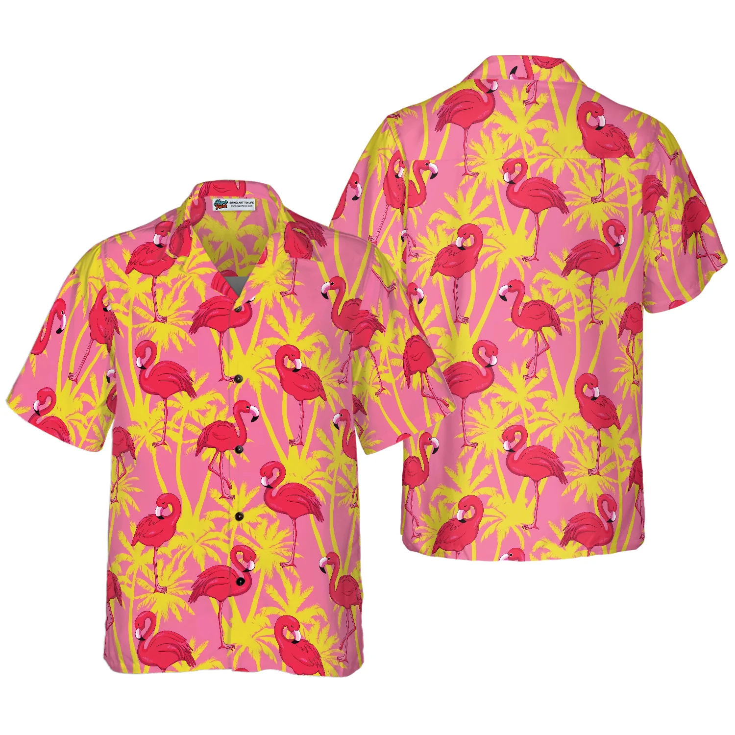 Flamingo 02 Hawaiian Shirt Aloha Shirt For Men and Women