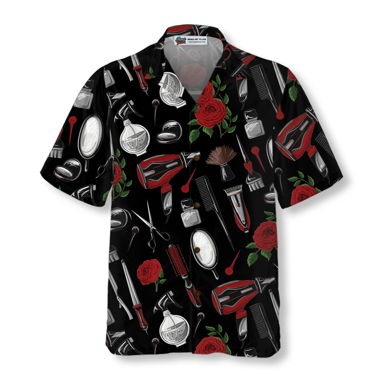 Hairdresser Tools Hawaiian Shirt Aloha Shirt For Men and Women