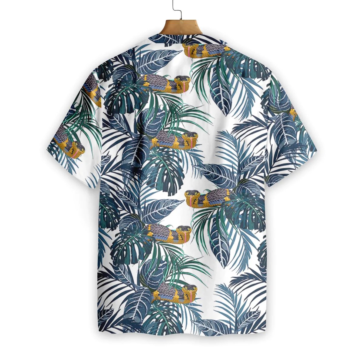 Snake Tropical Jungle Hawaiian Shirt Aloha Shirt For Men and Women