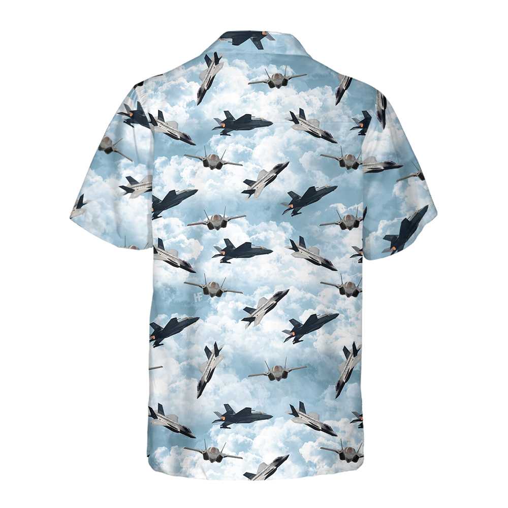 Sky Aircraft Hawaiian Shirt Airplane Aloha Shirt Aviation Shirt Aloha Shirt For Men and Women