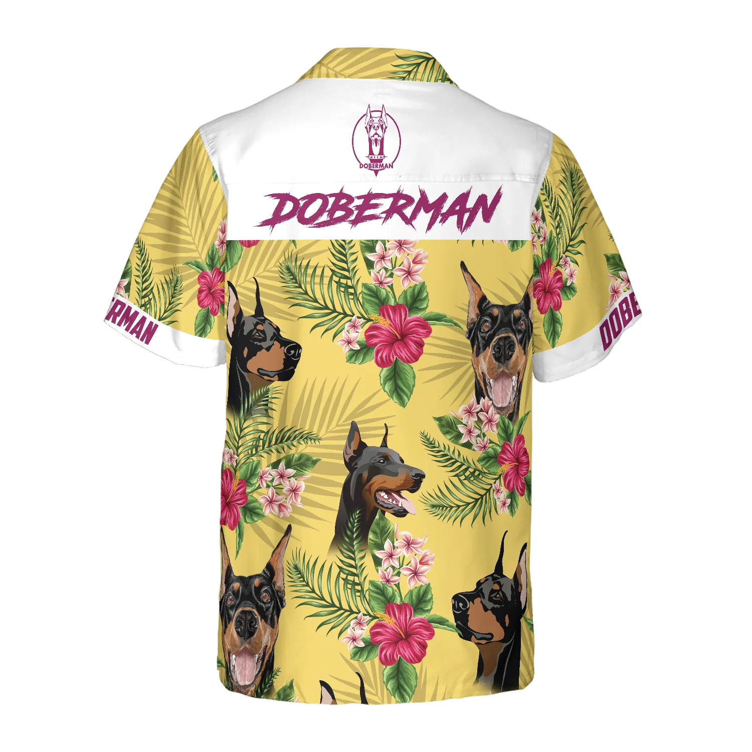 DOBERMAN PINSCHER Hawaiian Shirt Aloha Shirt For Men and Women