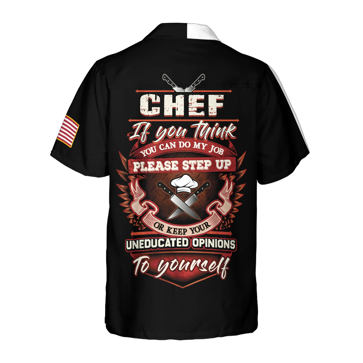 Chef Proud Skull 5 Hawaiian Shirt Aloha Shirt For Men and Women