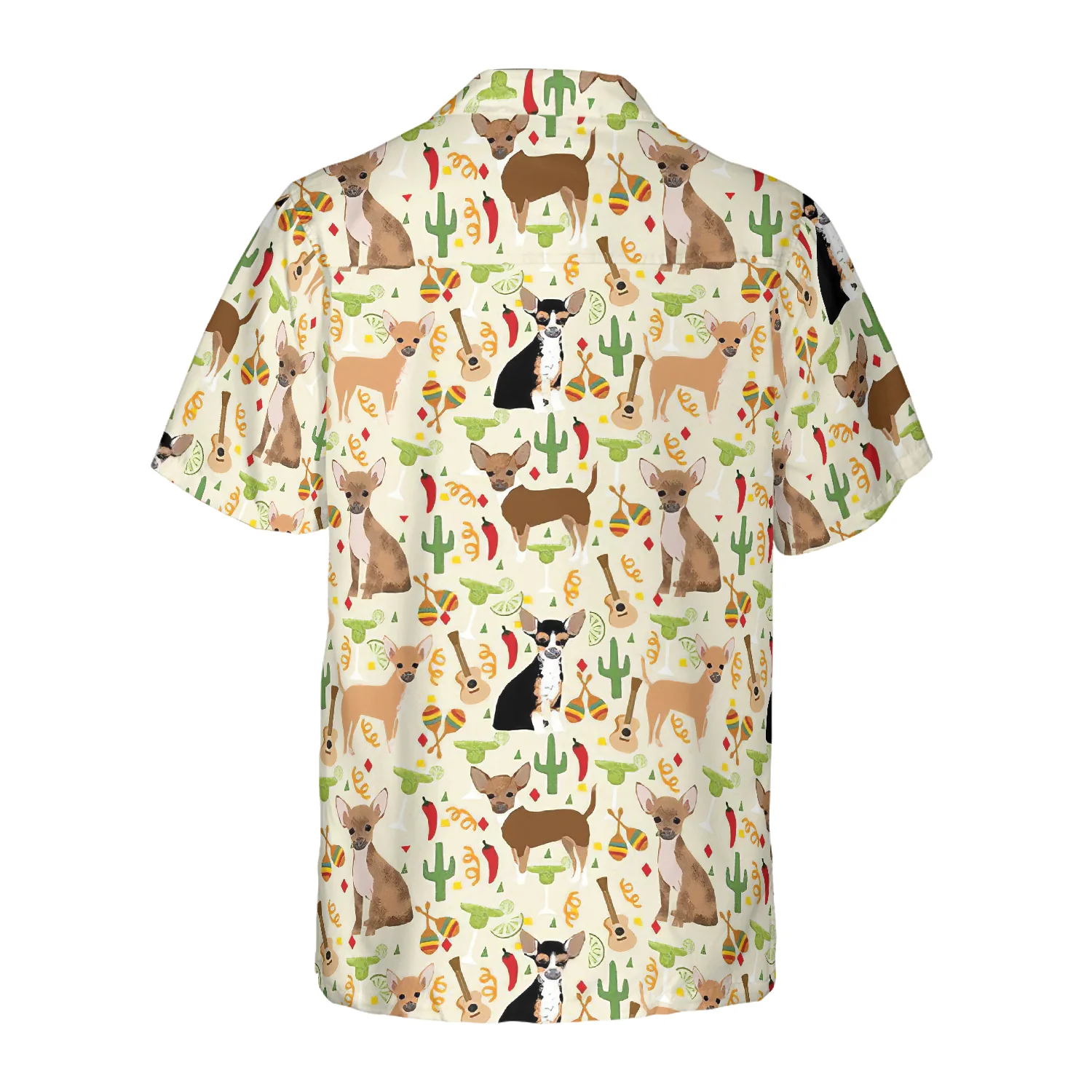 Fiesta Chihuahua And Margaritas Celebration Hawaiian Shirt Aloha Shirt For Men and Women